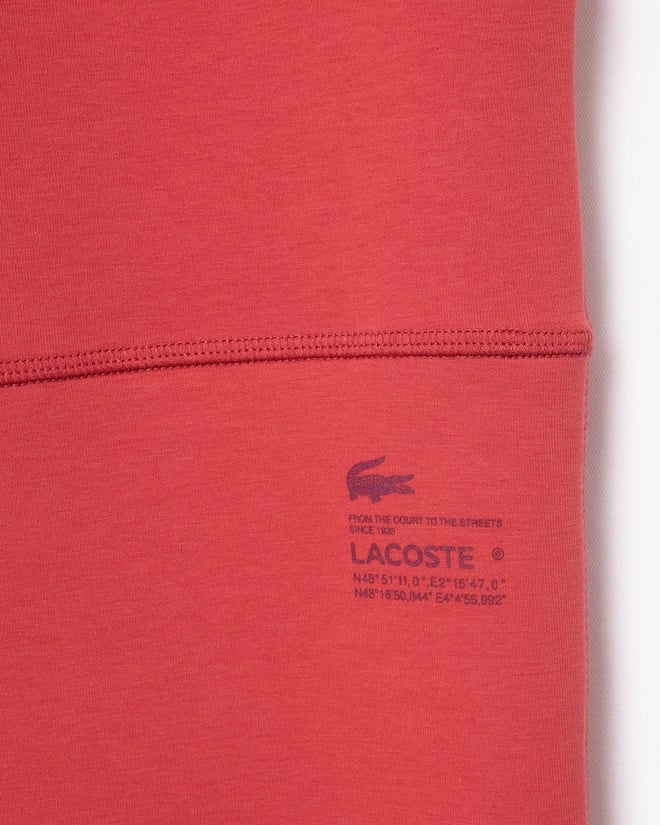 Quần Dài Lacoste Chính hãng - Women's Cotton Sweatpants - Màu Đỏ | JapanSport XF0343-51-ZV9