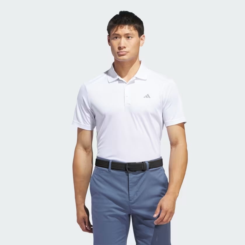Áo Polo Golf Adidas Nam Chính Hãng - Adi Performance Polo Shirt - Màu Trắng | JapanSport IQ2939