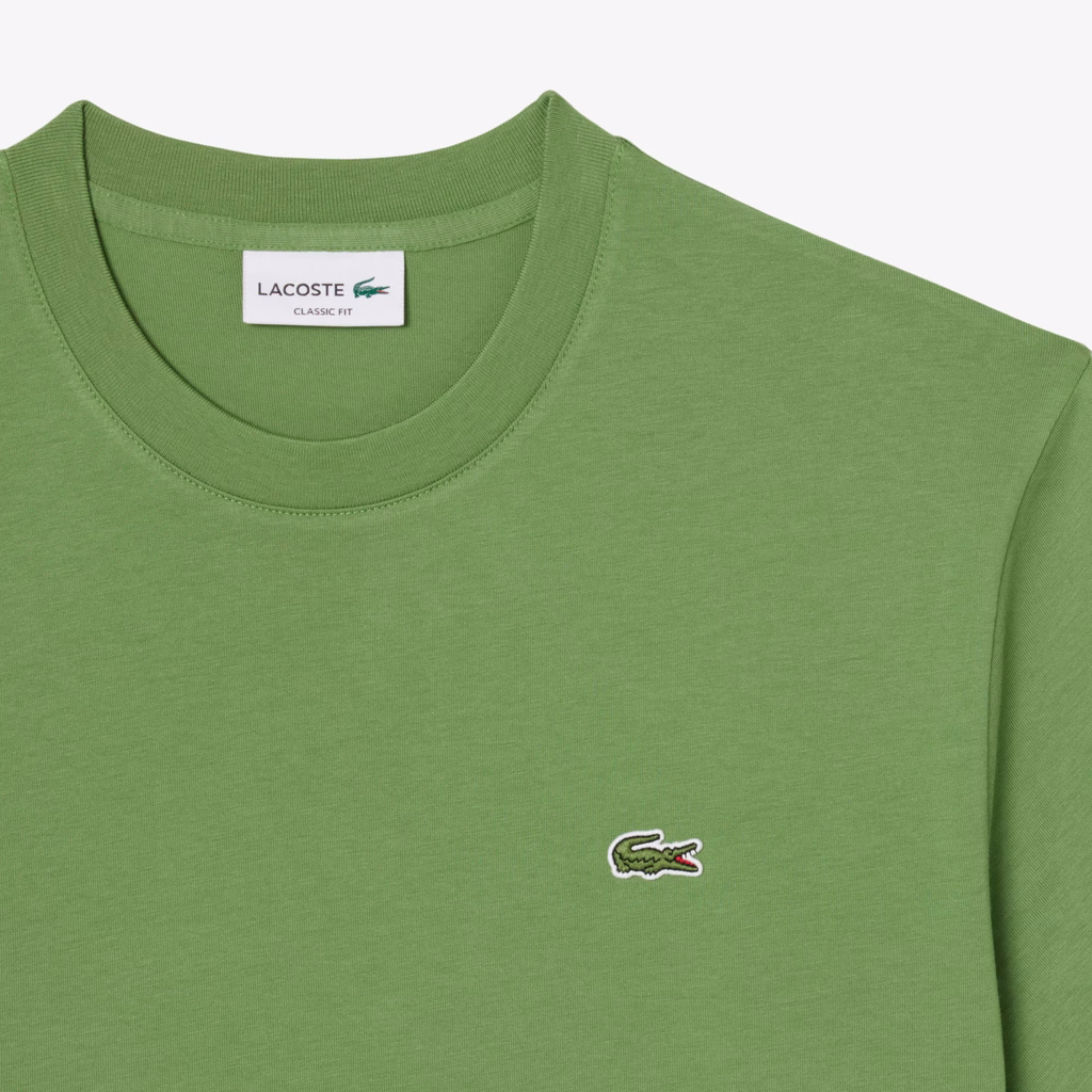 Áo Phông Lacoste nam Chính hãng - Men's Cotton T-Shirt- Màu xanh  | JapanSport TH7318-51-02M