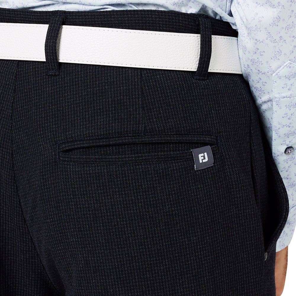 Quần FOOTJOY Chính Hãng - Golf Wear Brushed Houndstooth Pattern - Màu Đen | JapanSport 38578 FJ-F25-P06
