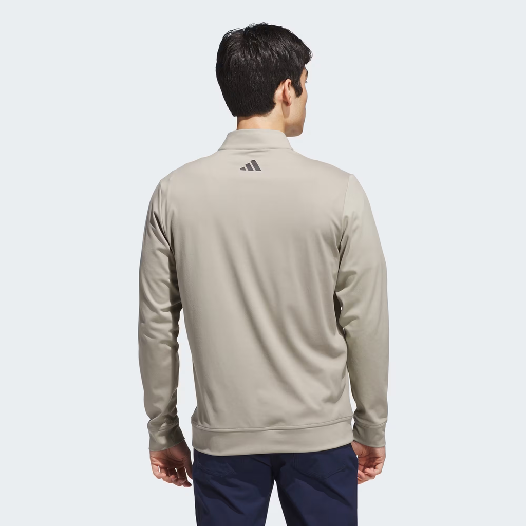 Áo Dài Tay Adidas Nam Chính Hãng - Ultimate365 Classic Quarter-Zip - Màu Xám | JapanSport JL5320