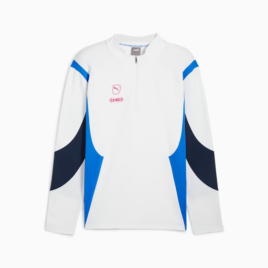 Áo Khoác Puma Nam Chính Hãng - KING Pro - Màu Xanh/Trắng | JapanSport 658348-08