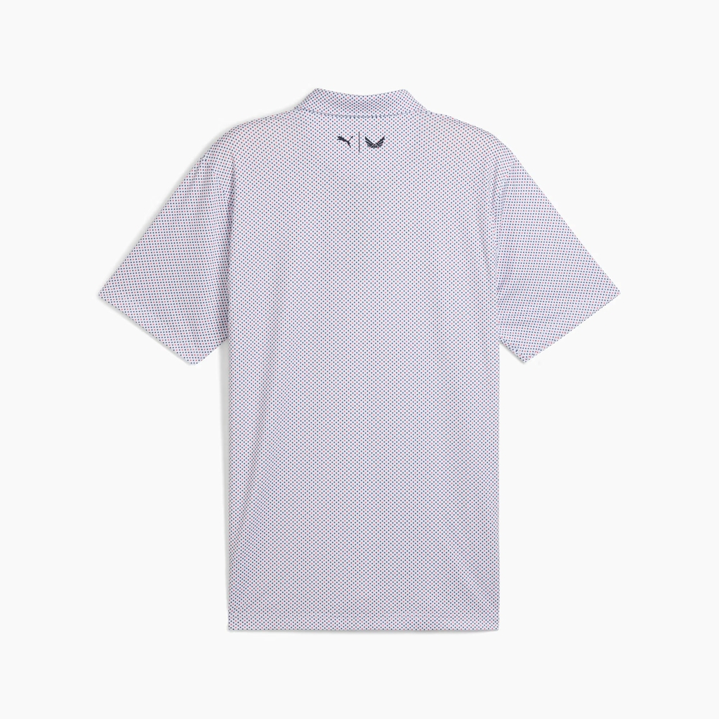 Áo Polo Puma Chính Hãng - PUMA x VOLITION Micro Star - Màu Trắng | JapanSport 629546-02