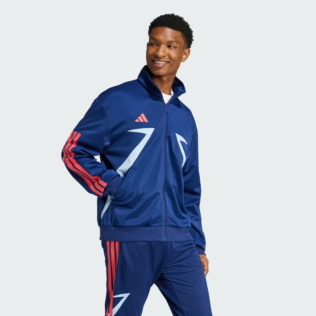 Áo Khoác Adidas Chính Hãng - House of Tiro Nations Pack Track Top - Màu Xanh | JapanSport JC8036