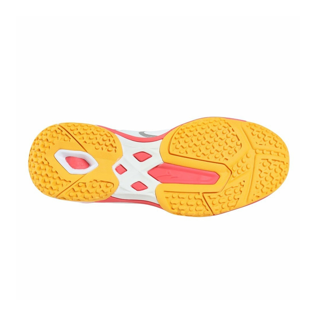 Giày Tennis Mizuno Chính hãng - Wave Exceed Court Wide OC - Màu Trắng | JapanSport 61GB2518-60