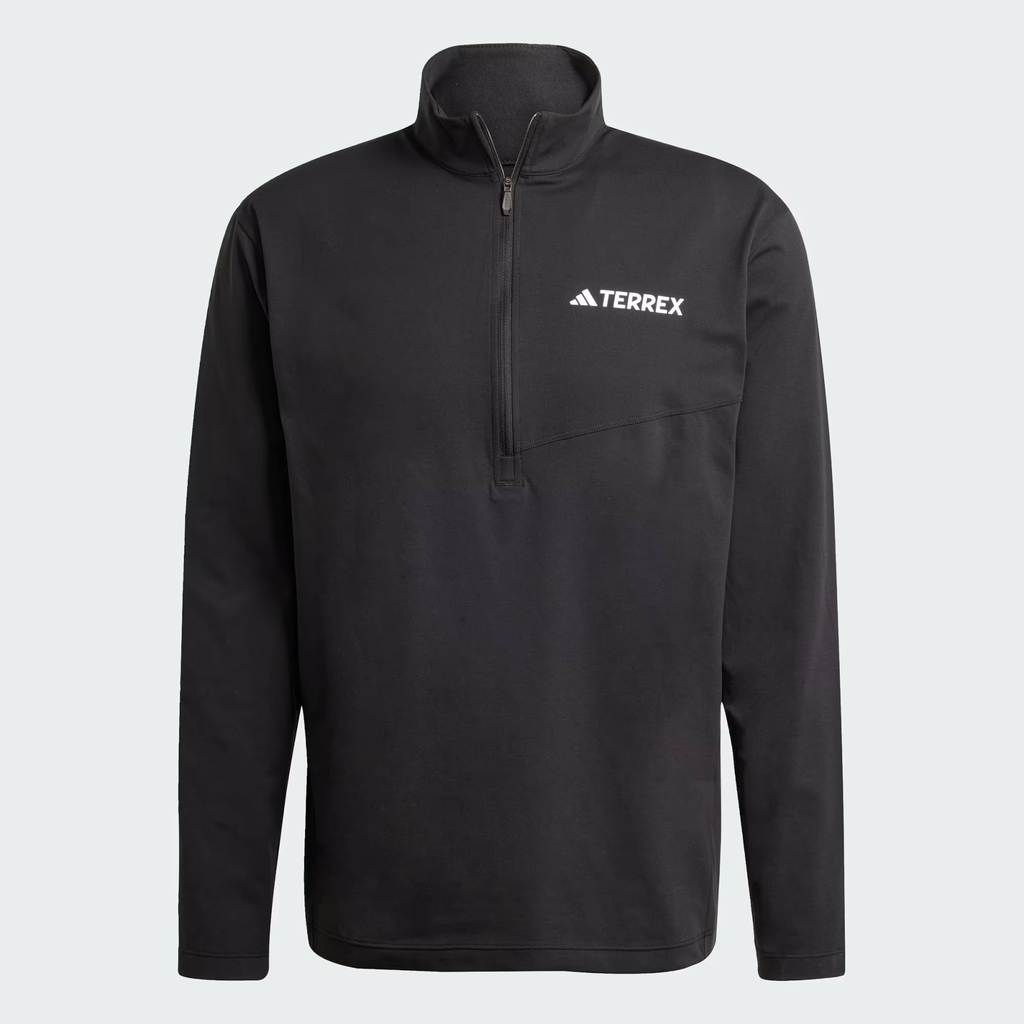 Áo Dài Tay Adidas Chính Hãng - Terrex Multi Climacool 1/2 Zip - Màu Đen | JapanSport JF4188