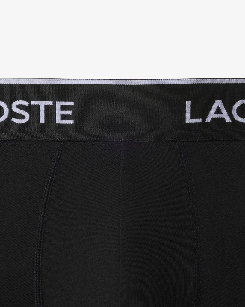 Quần Boxer Lacoste Chính hãng - Trunks 3-Pack - Màu Đen | JapanSport 5H1300-51-031