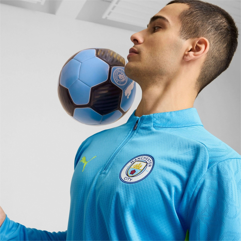Áo Khoác Puma Nam Chính Hãng - Training top Manchester City 2024/25 - Màu Xanh | JapanSport 777529-11