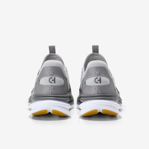 Giày Cole Haan Chính Hãng - ØriginalGrand Quadstar Monk Strap Running Sneakers - Màu Xám | JapanSport C40869W70251