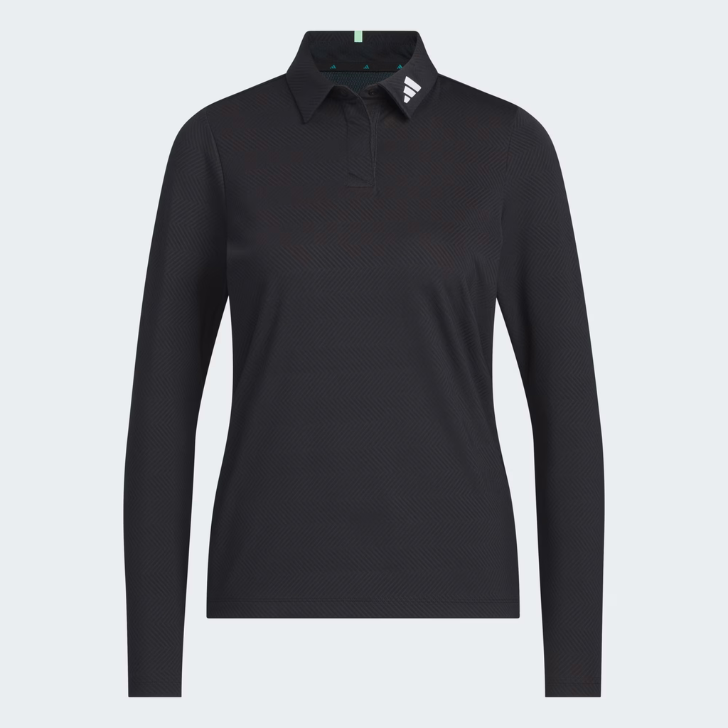 Áo Polo Adidas Nữ Chính Hãng - Dusquare Long- Màu Đen | Japansport  JM9560