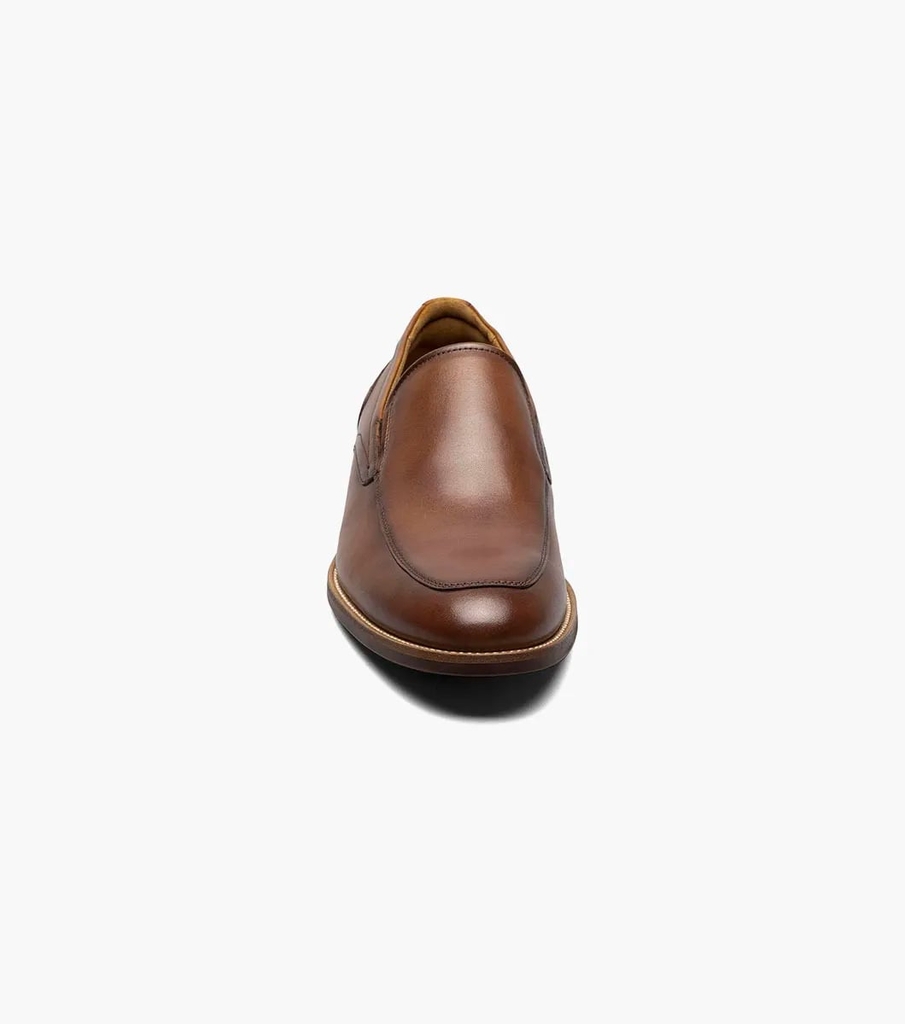 Giày Florsheim Nam Chính Hãng - Postino Plain Toe Slip On - Màu Đen | JapanSport 15178-004
