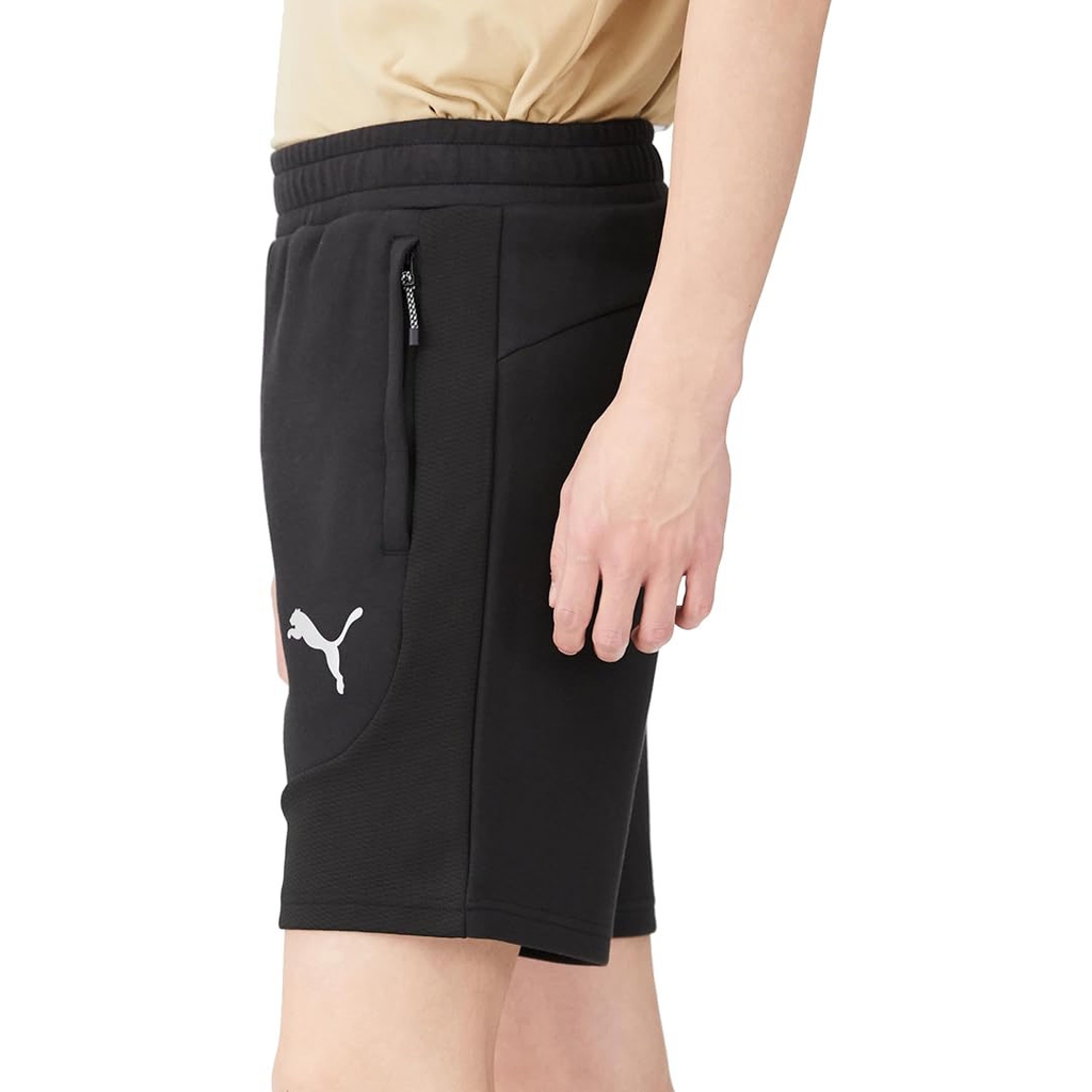 Quần Short Puma Nam Chính Hãng - EVOSTRIPE Shorts - Màu Đen | JapanSport 681182-01
