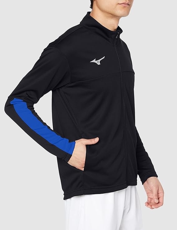 Áo Khoác Mizuno Chính Hãng - Warm-Up Shirt  - Màu Xanh | JapanSport P2MCA090-92