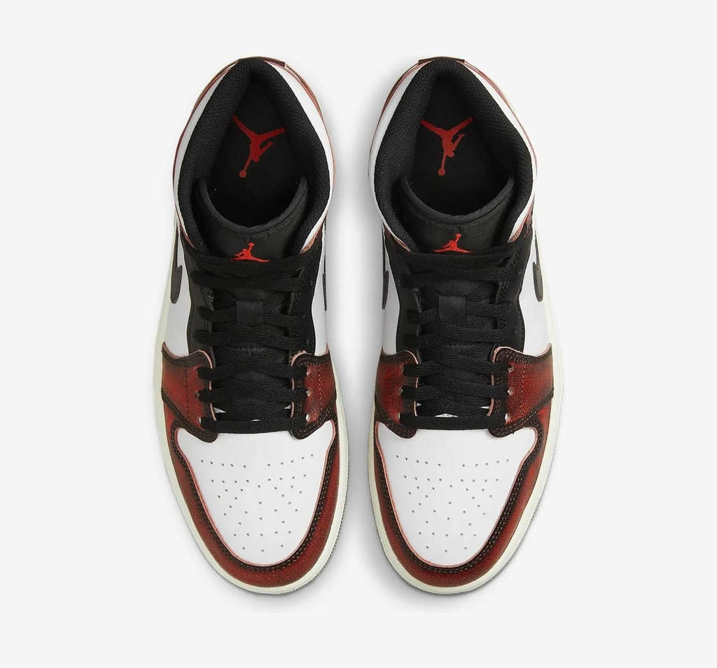 Giày Nike Chính Hãng - Air Jordan 1 Mid ‘Wear Away Chicago’ - Đỏ | JapanSport DV9565-006