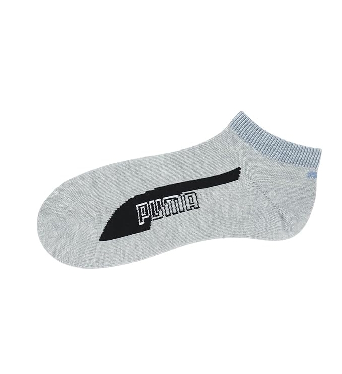 Tất Puma Chính hãng - Sneakers Length, khử mùi hôi - Màu Đen/Xám/Đen | JapanSport 4293342-2325-1
