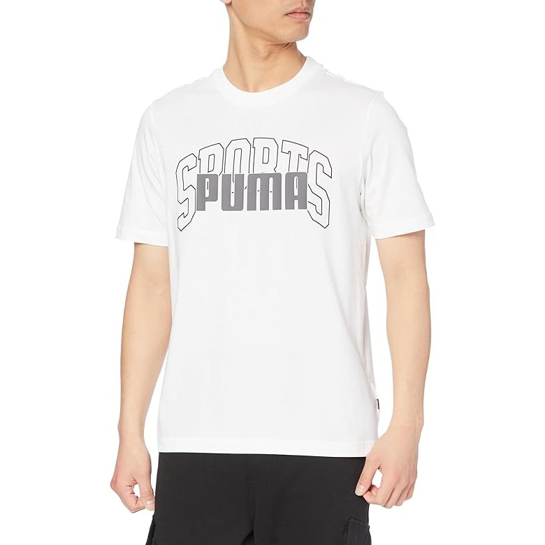 Áo Phông Puma Chính hãng - Casual Loose T-Shirt - Màu Trắng | JapanSport 681168-02