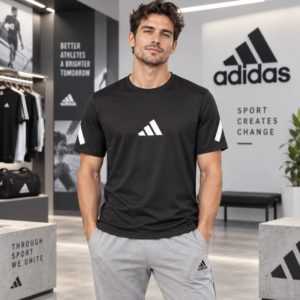 Áo Phông Adidas Nam Chính Hãng - Adidas Z.N.E. Tee - Màu Đen  | JapanSport JC7920