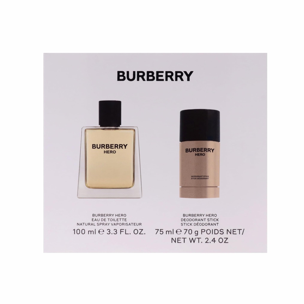 Set quà tặng Nước Hoa Nam Burberry Chính hãng - Burberry Hero Gift Set | JapanSport