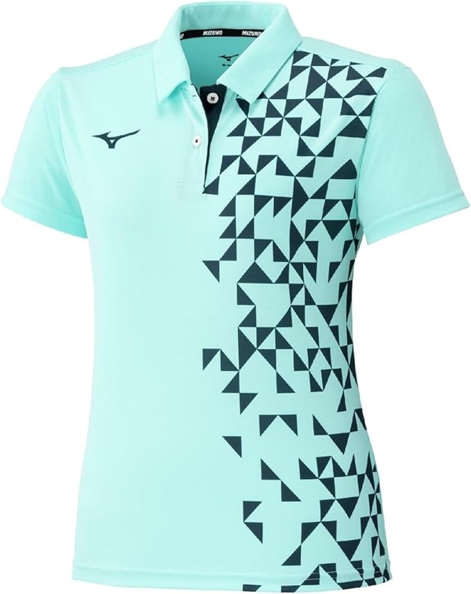 Áo Polo Mizuno Nữ Chính Hãng - Game Shirt - Màu Xanh | JapanSport 62JAC227-20
