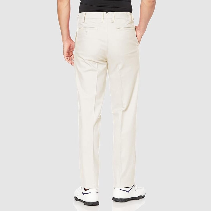Quần dài Mizuno Chính hãng - Men's Golf Wear Saxony Stretch - Màu Đen | JapanSport E2MF1522-01