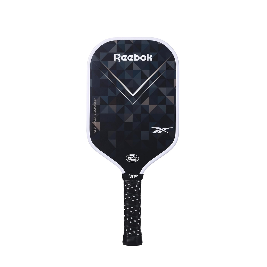 Vợt Reebok chính hãng | Pro Geo Elongated Paddle Carbon Fiber - Màu Đen | JapanSport