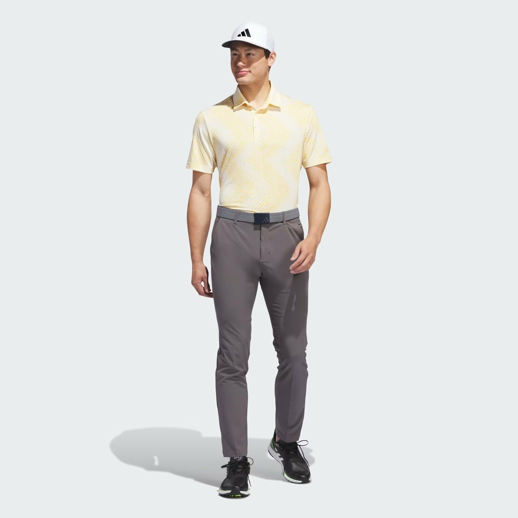 Áo Polo Adidas Nam Chính Hãng - Áo Polo Phủ Họa Tiết Ultimate365 - Màu Vàng | JapanSport IU4389