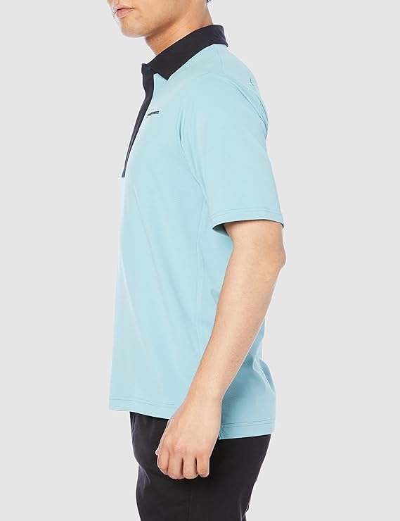 Áo Polo Mizuno Chính Hãng - 3D Mesh Stretch - Màu Xanh | JapanSport B2MA2031-26