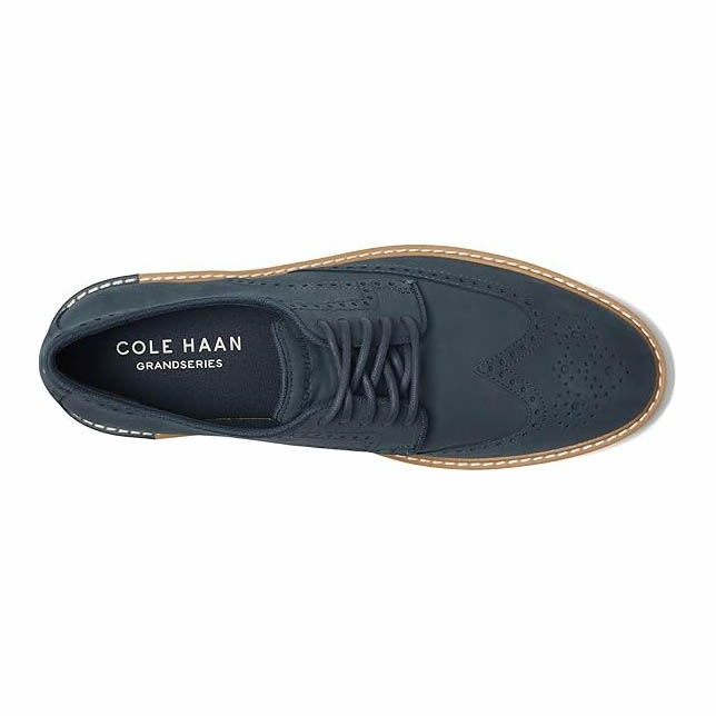 Giày Cole Haan Chính Hãng - Cole Haan Men's Go-to Wingtip - Màu Xanh lam | JapanSport C41815