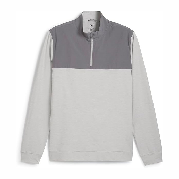 Áo Khoác Puma Nam Chính Hãng - Ripguard Hybrid 1/4 Zip  - Màu Xám | JapanSport 628857-02