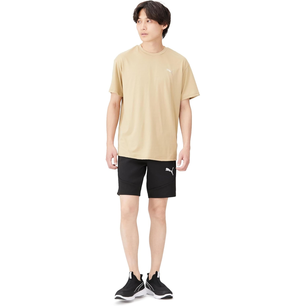 Quần Short Puma Nam Chính Hãng - EVOSTRIPE Shorts - Màu Đen | JapanSport 681182-01