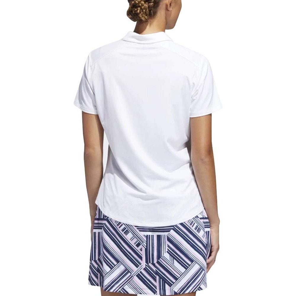 Áo Polo Adidas Nữ Chính Hãng - ULTIMATE HEATHERED - Màu Trắng | Japansport DQ0537