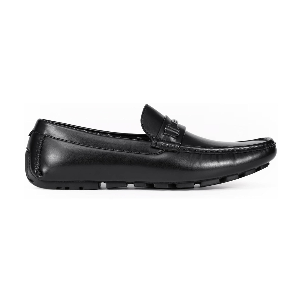 Giày Tommy Hilfiger Nam Chính Hãng - Tommy Hilfiger Axin mens Loafer - Màu Đen | JapanSport tm-Axin-Black-001