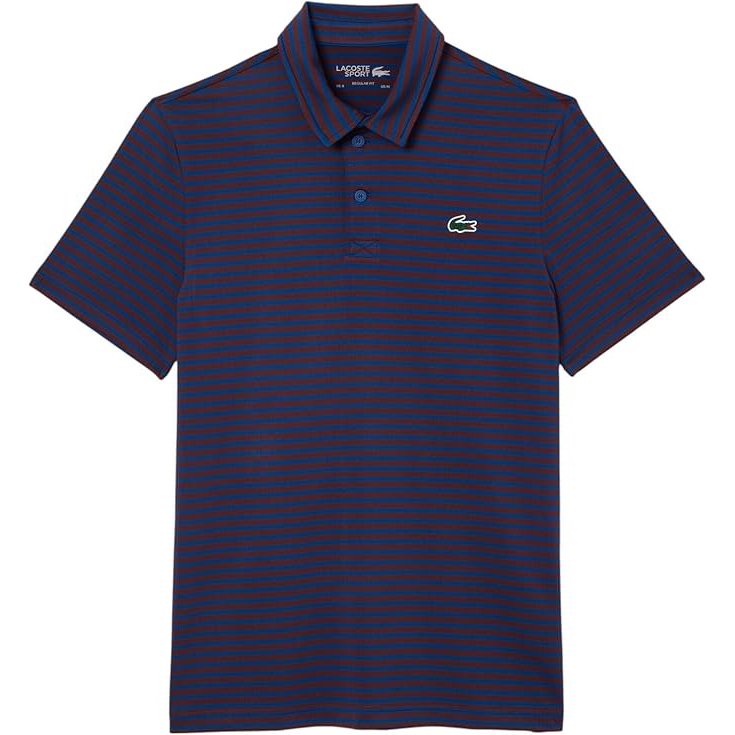 Áo Polo Lacoste Nam Chính hãng - Polo Golf Dáng Suông Chống Tia UV - Màu Đỏ | JapanSport DH7418-51-I9F