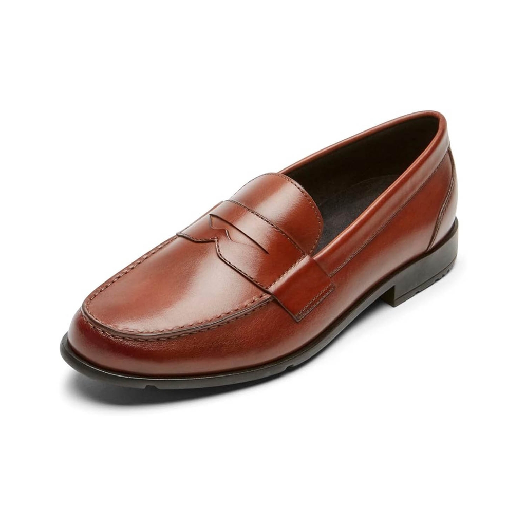 Giày Rockport Chính Hãng -  Keaton Penny mens Penny Loafer - Màu Nâu | JapanSport CU8841