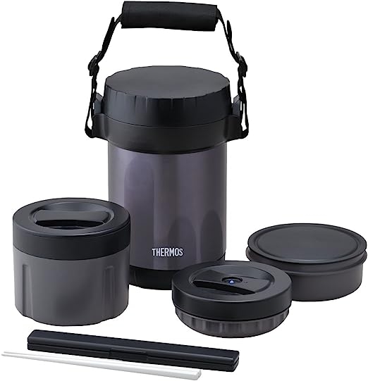 Hộp Cơm Giữ Nhiệt Thermos Chính Hãng - Stainless Lunch Jar - Midnight Blue | JapanSport JBG-2000 MDB