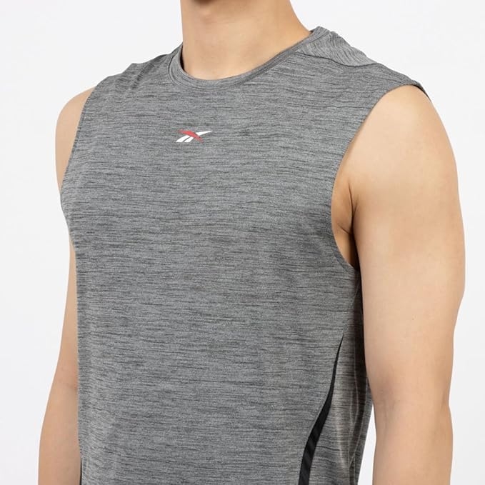 Áo Phông Reebok Chính Hãng - TRAINING ID TRAIN ENERGY SLVLS TECH TEE - Màu Xám | JapanSport 100214943