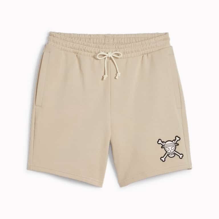 Quần Short Puma Nam Chính Hãng - PUMA X ONE PIECE SHORTS  - Màu Be | JapanSport 624669-90