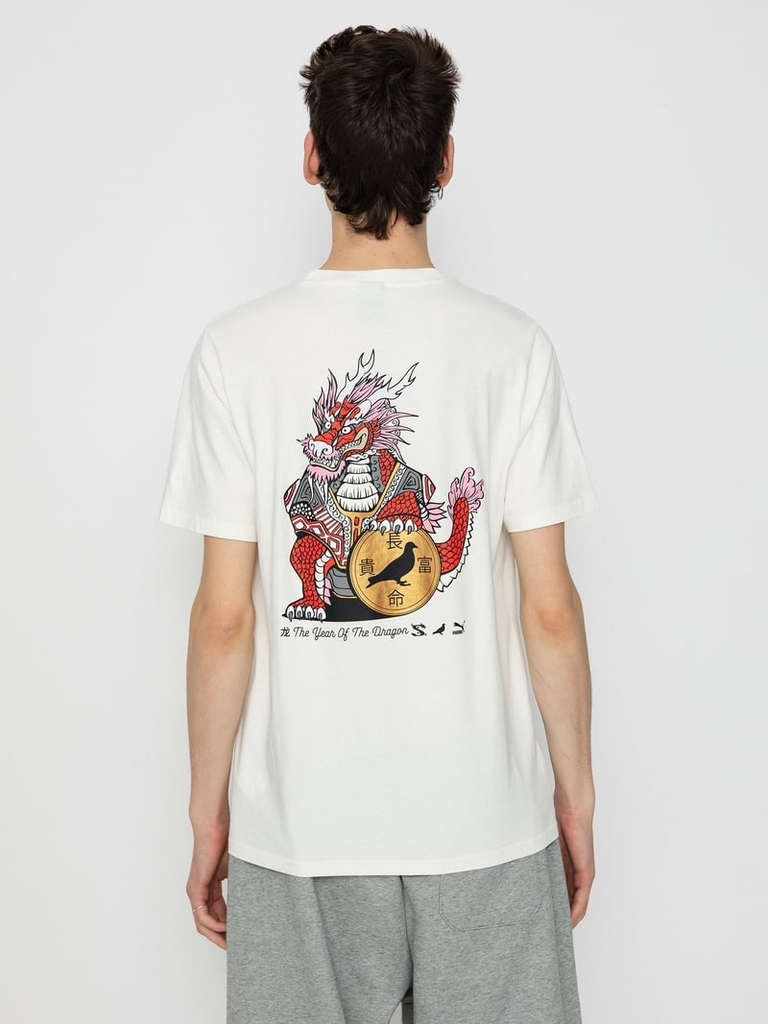 Áo Phông Puma Chính hãng - Puma X Staple Graphic Tee - Màu Trắng | JapanSport 624724-65