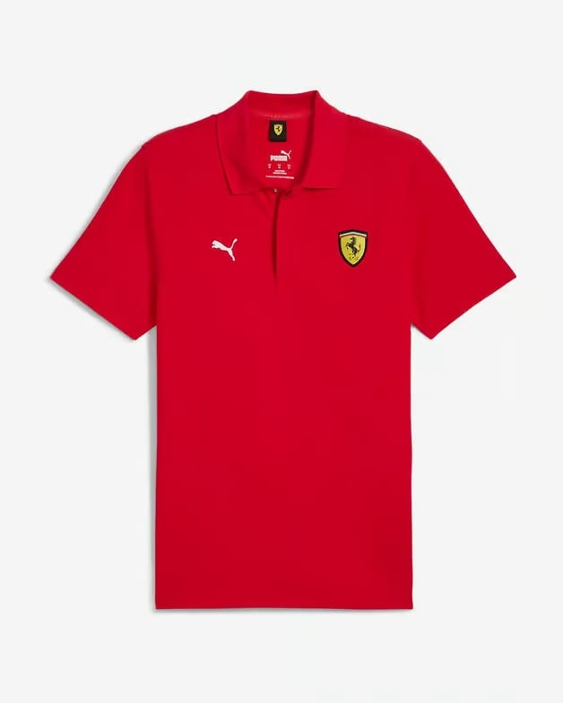 Áo Polo Puma Chính Hãng - Puma Ferrari Race Graphic - Màu Đỏ | JapanSport  627053-02