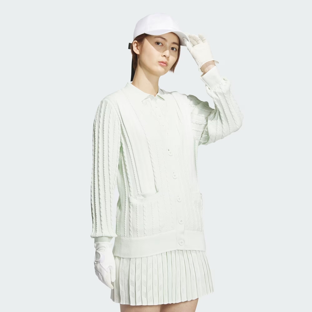 Áo Cardigan Adidas Chính Hãng - ULT365 PRIMEKNIT - Màu Trắng | JapanSport IN6622