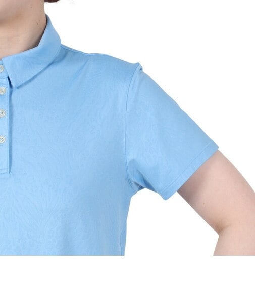 Áo Polo Golf Puma Nữ Chính Hãng - PUMA Golf Wear MATTR ANIMAL DEBOSS - Màu Xanh  | 629356-02