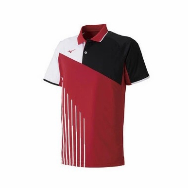 Áo Polo Mizuno Chính Hãng -  Tennis Wear - Màu Đỏ | JapanSport 62JA9003-65