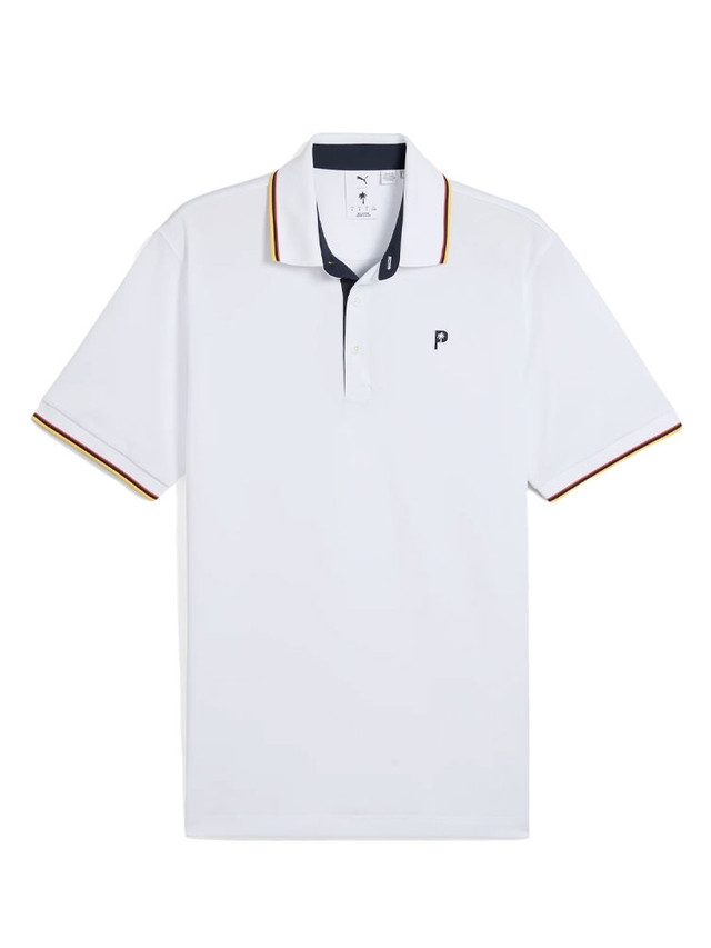 Áo Polo Puma Chính Hãng - Puma x Palm Tree Crew Tipped Polo - Màu Trắng | JapanSport  630034-02