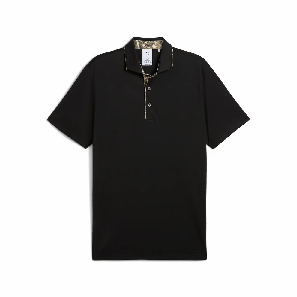 Áo Polo Puma Chính Hãng - PUMA x REALTREE - Màu Đen | JapanSport 630785-01