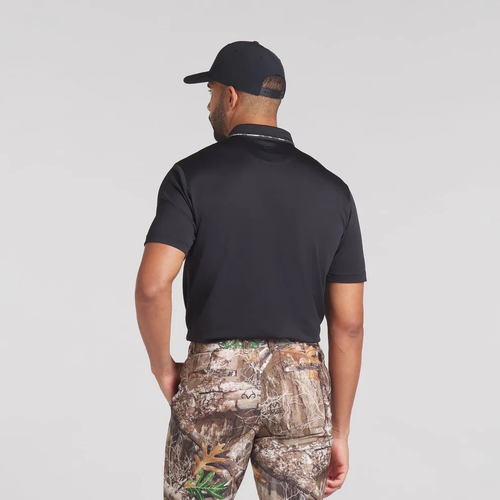 Áo Polo Puma Chính Hãng - PUMA x REALTREE - Màu Đen | JapanSport 630785-01