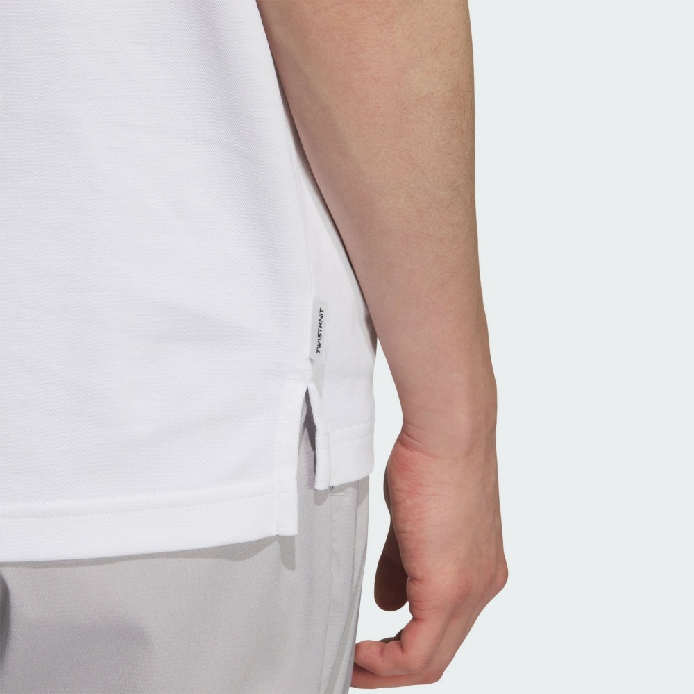 Áo Polo Adidas Chính Hãng - Adizero Twist Knit - Màu Trắng | JapanSport JE8326