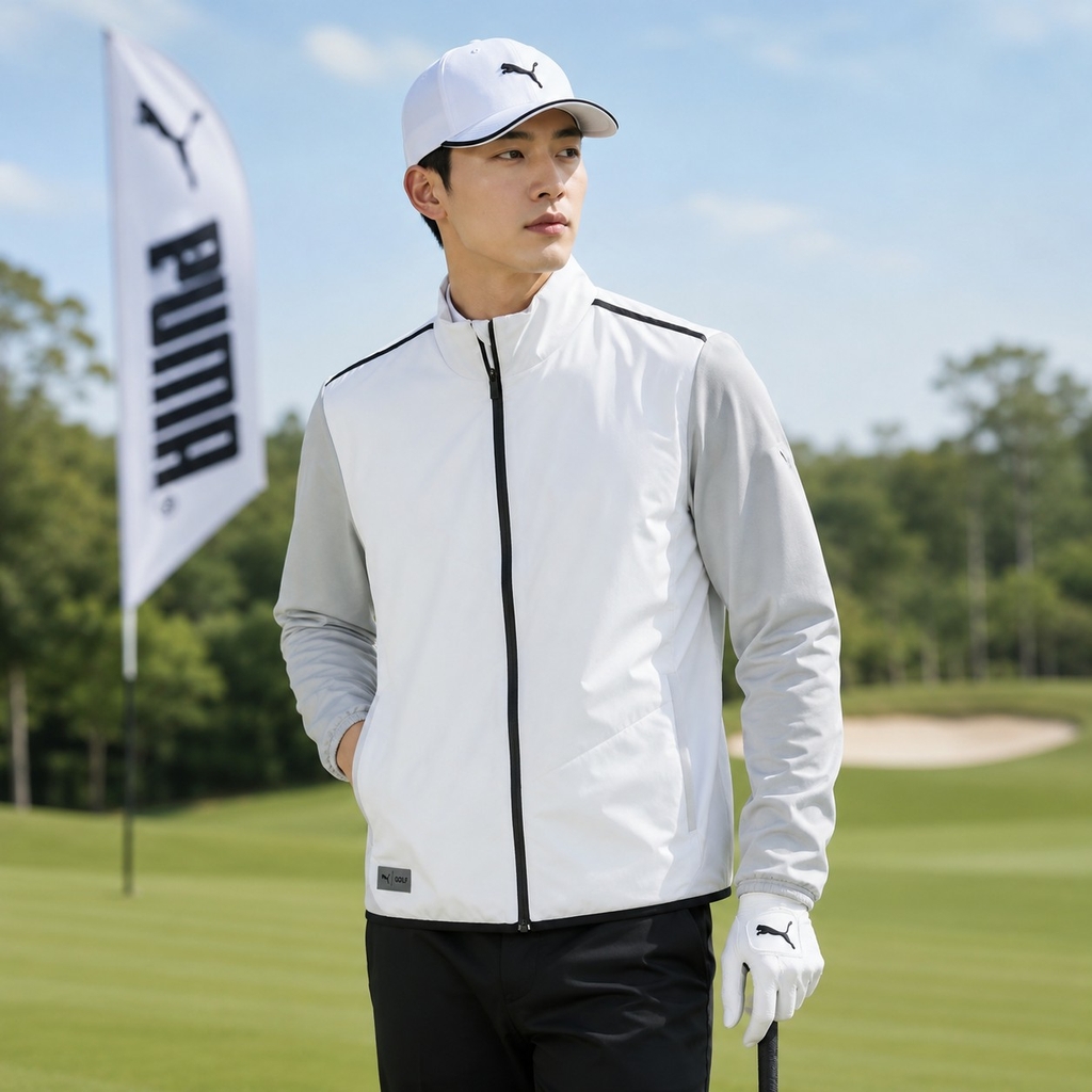 Áo Khoác Puma Chính Hãng - PB Hybrid Padded Jacket - Màu Trắng  | JapanSport 635782-03