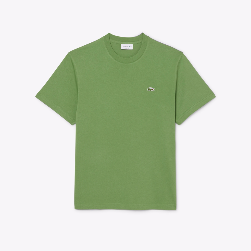 Áo Phông Lacoste nam Chính hãng - Men's Cotton T-Shirt- Màu xanh  | JapanSport TH7318-51-02M