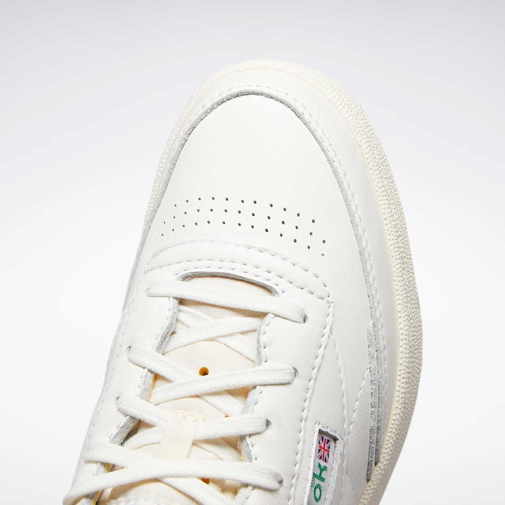Giày Reebok Chính Hãng - Adult Club C Mid II Vintage Sneaker - Màu trắng | JapanSport H68833