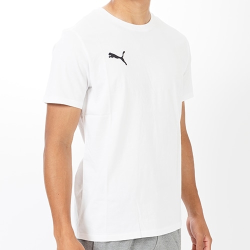 Áo Phông Puma Chính hãng - TEAMGOAL Casual T-Shirt - Màu Trắng | JapanSport 659376-04